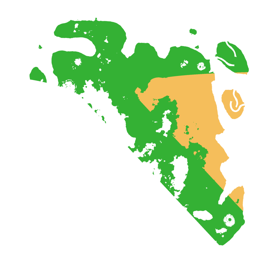 Biome Rust Map: Procedural Map, Size: 3500, Seed: 427596714