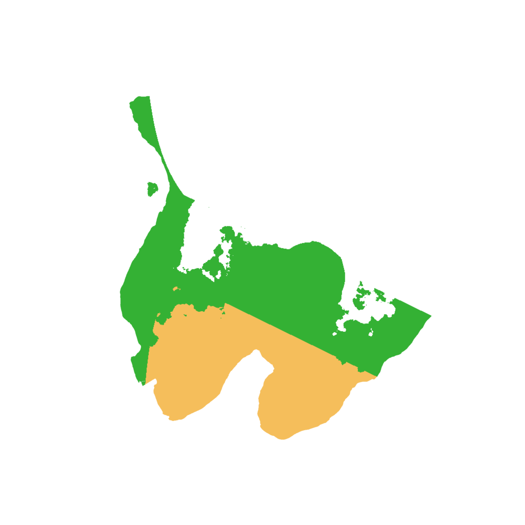 Biome Rust Map: Procedural Map, Size: 1999, Seed: 777