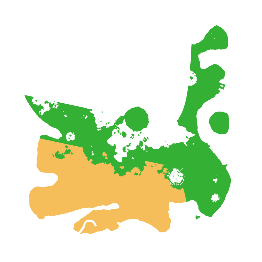 Biome Rust Map: Procedural Map, Size: 3000, Seed: 78245