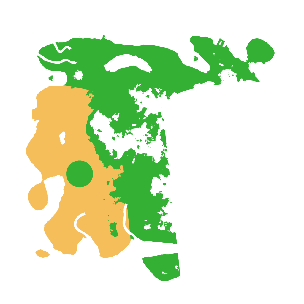 Biome Rust Map: Procedural Map, Size: 3000, Seed: 807015499