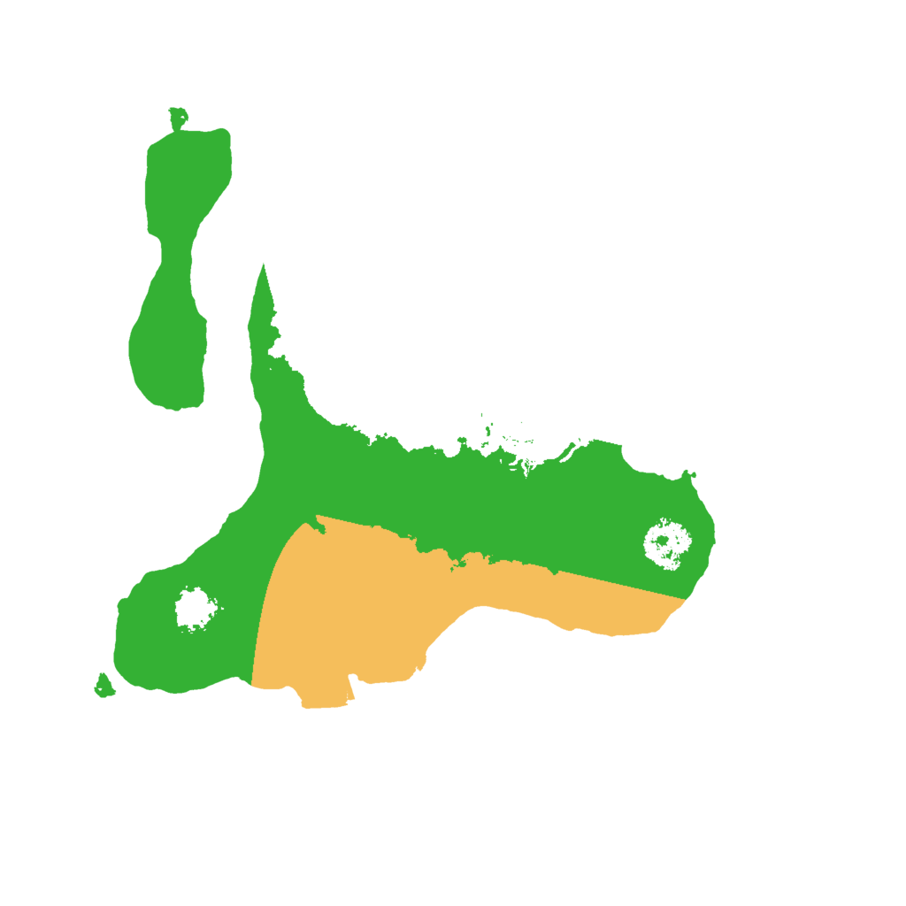 Biome Rust Map: Procedural Map, Size: 2000, Seed: 990423651