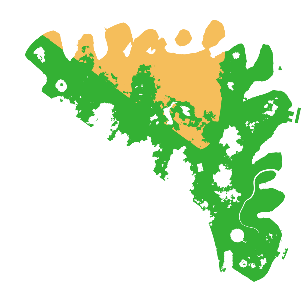 Biome Rust Map: Procedural Map, Size: 4000, Seed: 1333425252
