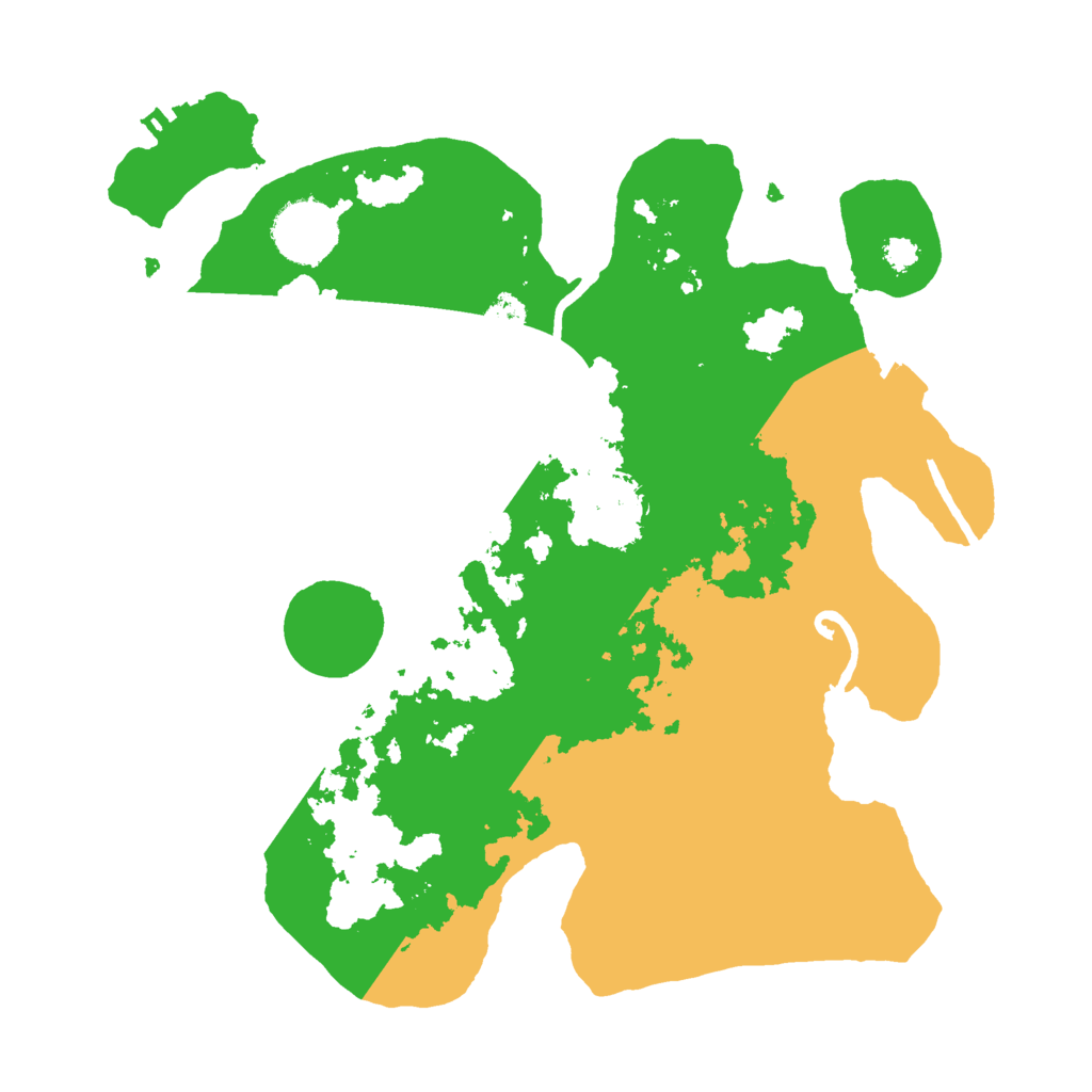 Biome Rust Map: Procedural Map, Size: 3000, Seed: 1862072652