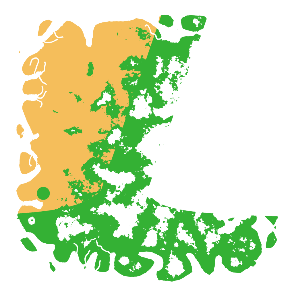 Biome Rust Map: Procedural Map, Size: 6000, Seed: 771898945
