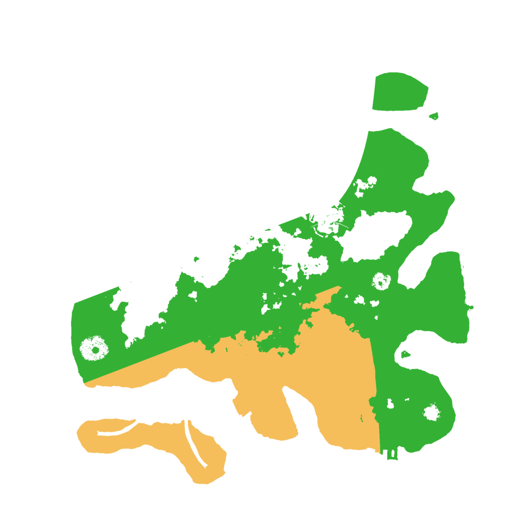 Biome Rust Map: Procedural Map, Size: 3000, Seed: 22712