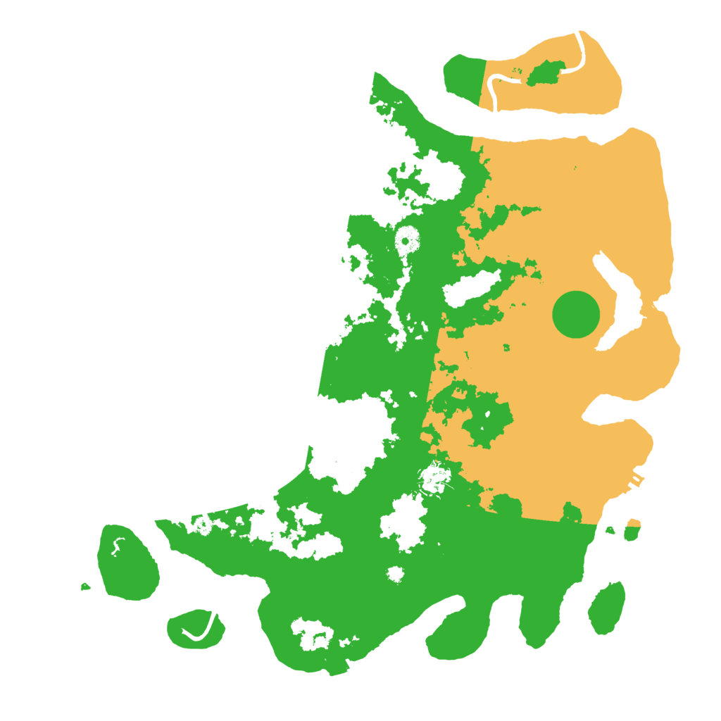 Biome Rust Map: Procedural Map, Size: 4000, Seed: 1618777