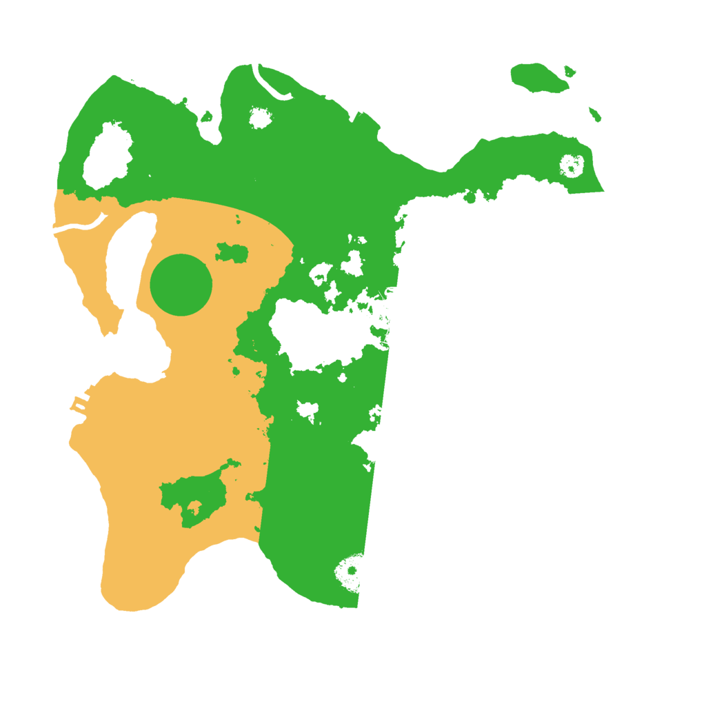 Biome Rust Map: Procedural Map, Size: 3000, Seed: 375978