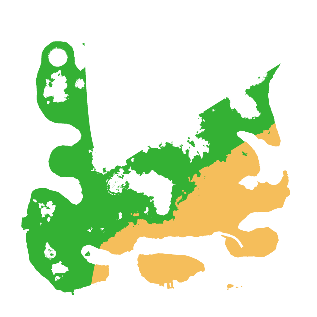 Biome Rust Map: Procedural Map, Size: 3000, Seed: 2465502