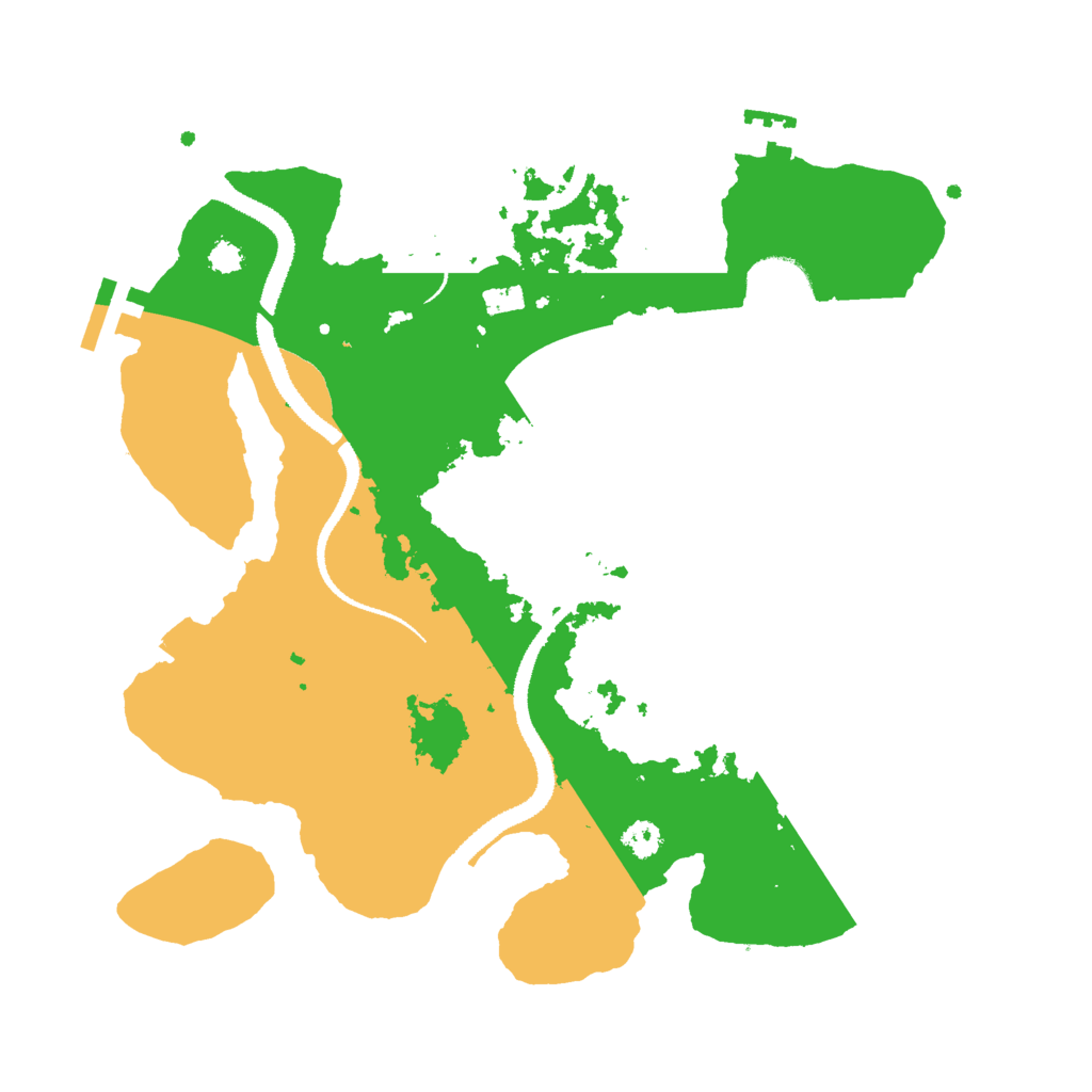 Biome Rust Map: Procedural Map, Size: 3000, Seed: 62935
