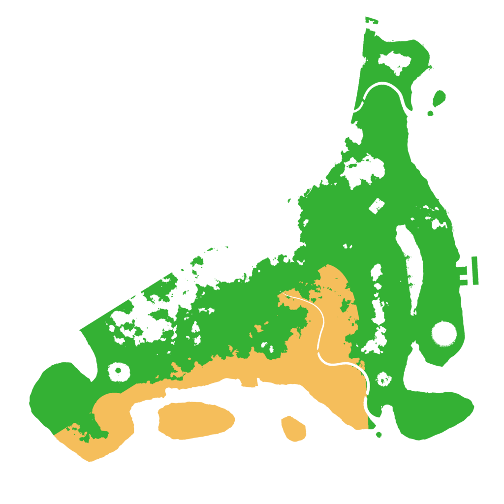 Biome Rust Map: Procedural Map, Size: 3600, Seed: 20188685