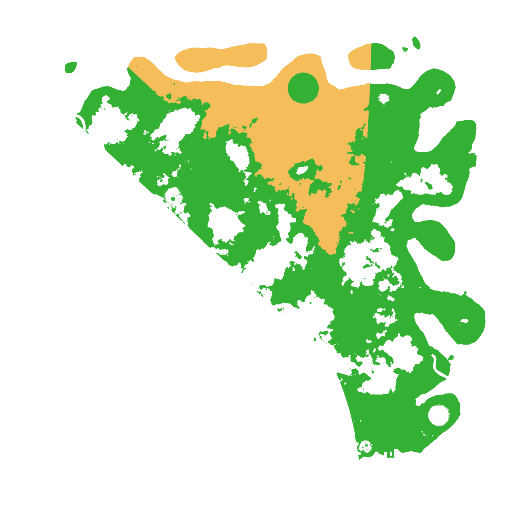 Biome Rust Map: Procedural Map, Size: 4300, Seed: 61974061