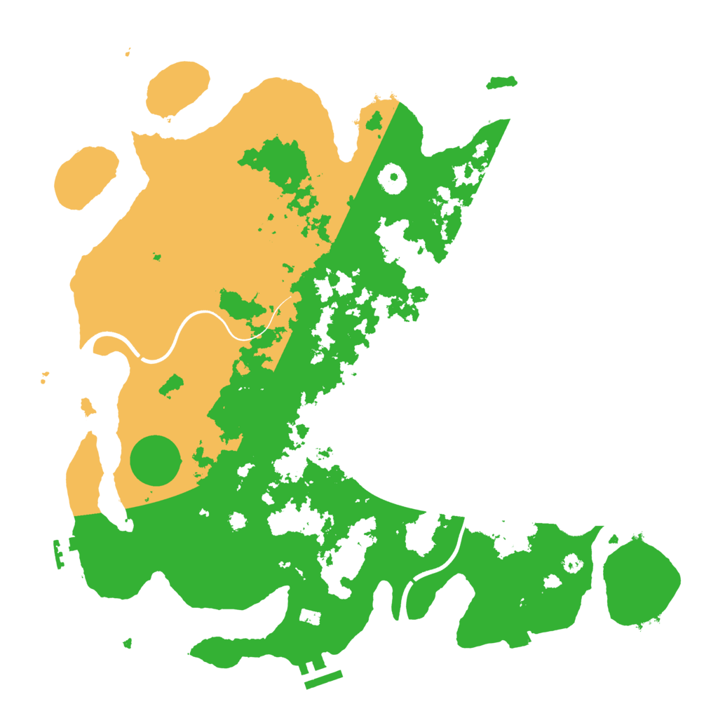 Biome Rust Map: Procedural Map, Size: 3750, Seed: 1114349065