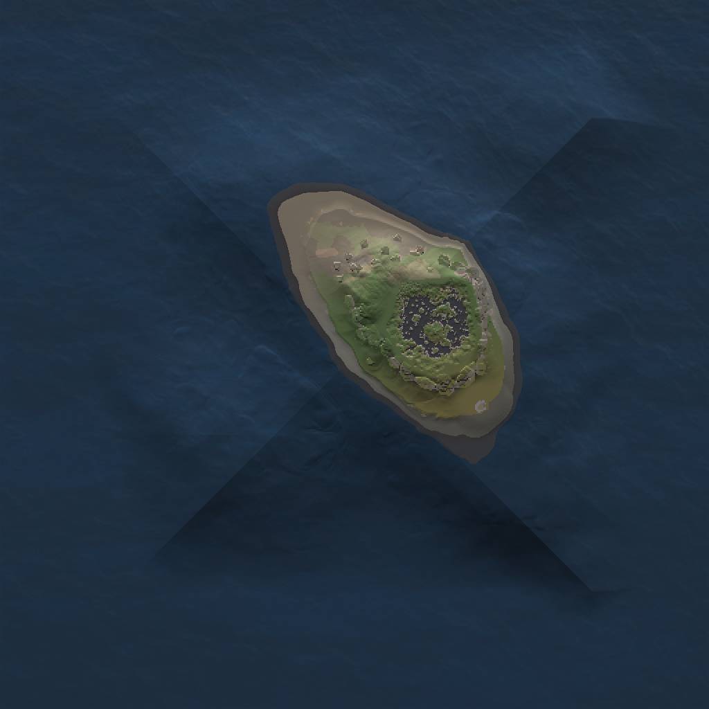 Rust Map: Procedural Map, Size: 1000, Seed: 559917279, 3 Monuments