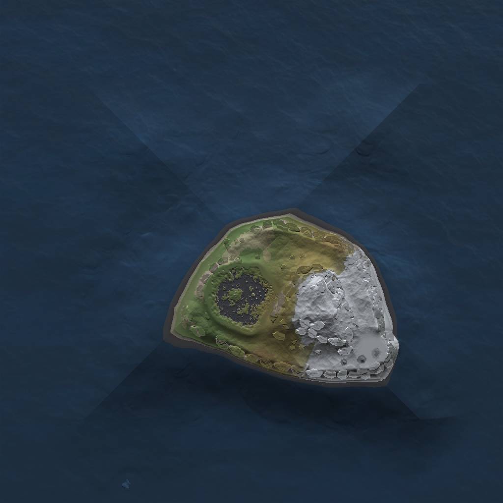 Rust Map: Procedural Map, Size: 1000, Seed: 38669837, 3 Monuments