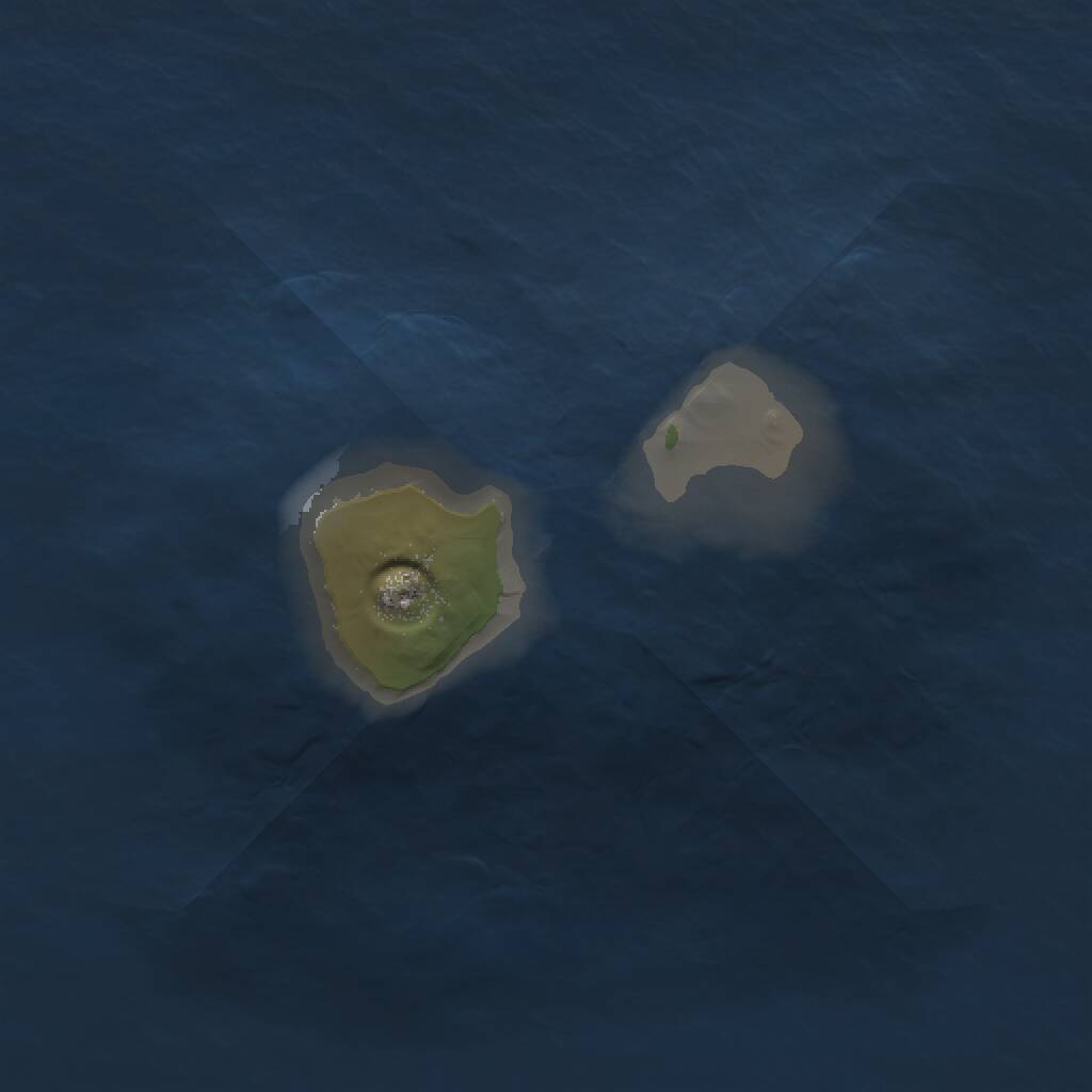 Rust Map: Procedural Map, Size: 1000, Seed: 389218671, 1 Monuments