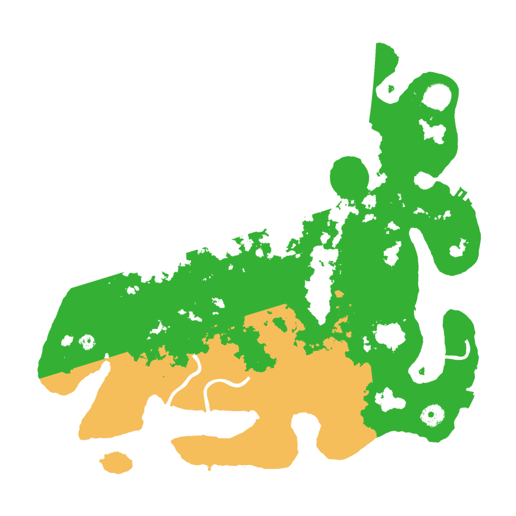 Biome Rust Map: Procedural Map, Size: 3500, Seed: 1685259048