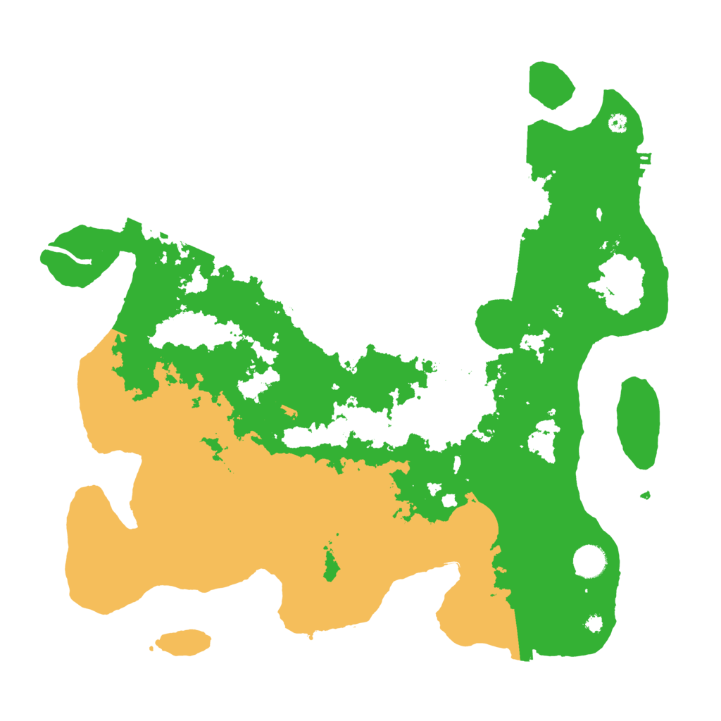 Biome Rust Map: Procedural Map, Size: 3850, Seed: 49441887