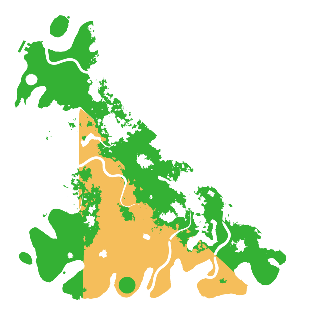 Biome Rust Map: Procedural Map, Size: 5000, Seed: 431