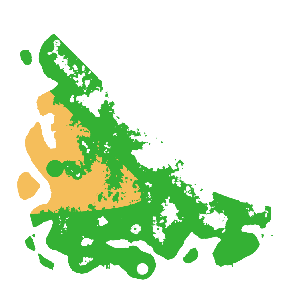 Biome Rust Map: Procedural Map, Size: 4500, Seed: 577838664