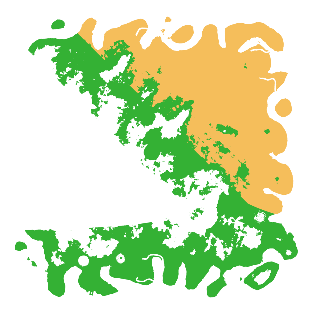 Biome Rust Map: Procedural Map, Size: 5200, Seed: 950704