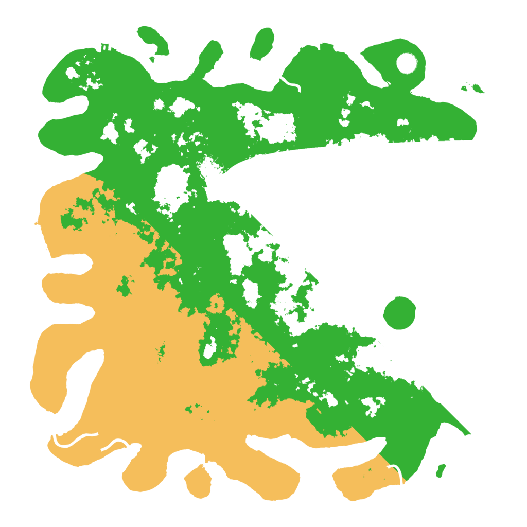 Biome Rust Map: Procedural Map, Size: 4500, Seed: 651253856