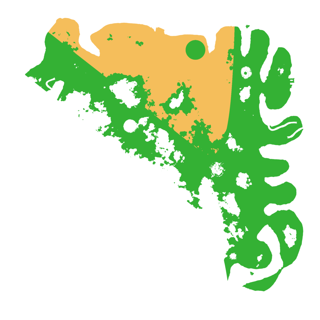 Biome Rust Map: Procedural Map, Size: 4300, Seed: 622335597