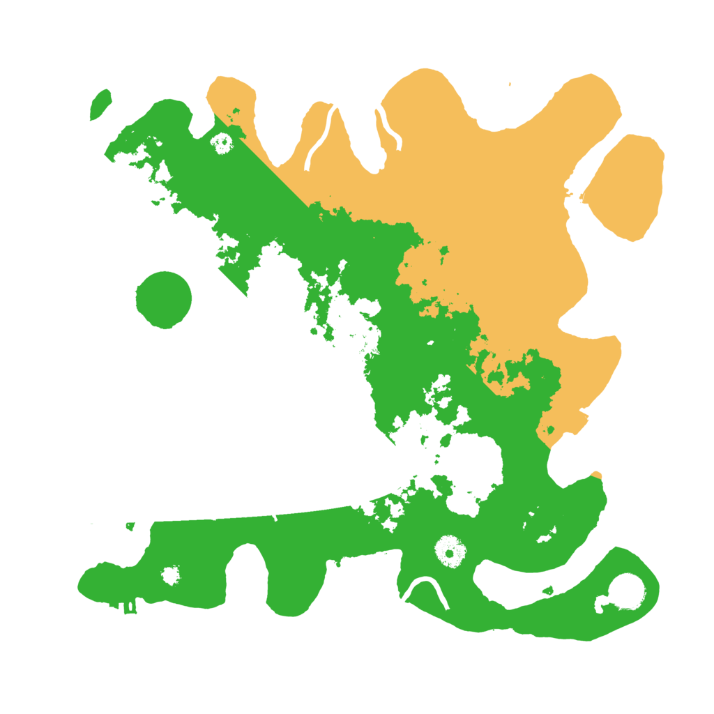 Biome Rust Map: Procedural Map, Size: 3500, Seed: 754266020