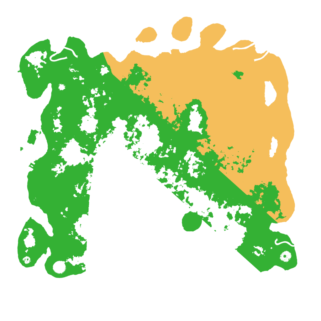 Biome Rust Map: Procedural Map, Size: 4500, Seed: 442