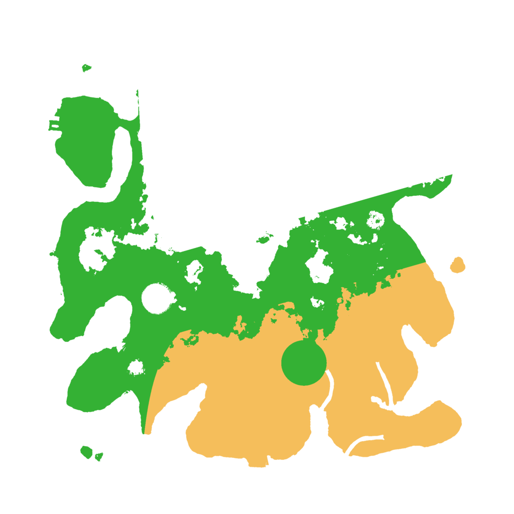 Biome Rust Map: Procedural Map, Size: 3000, Seed: 1115808412