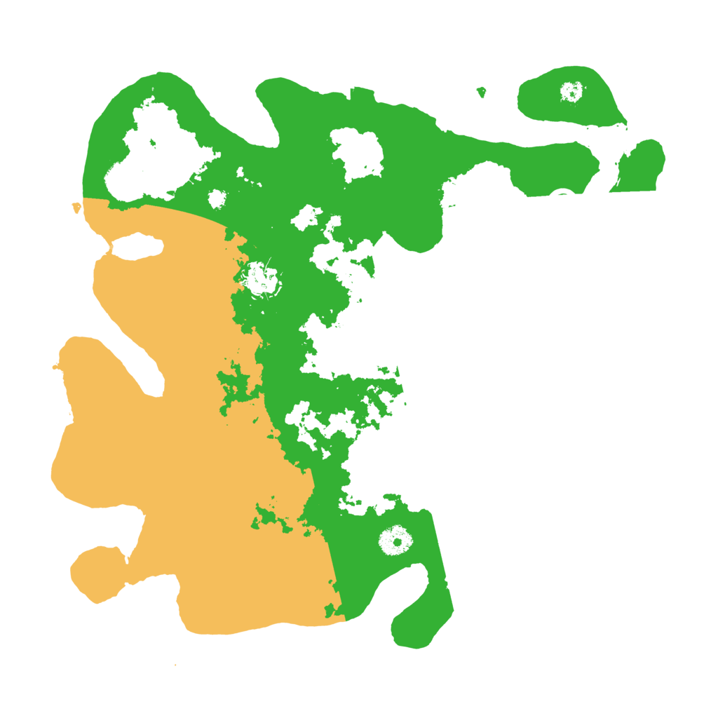 Biome Rust Map: Procedural Map, Size: 3500, Seed: 179437023
