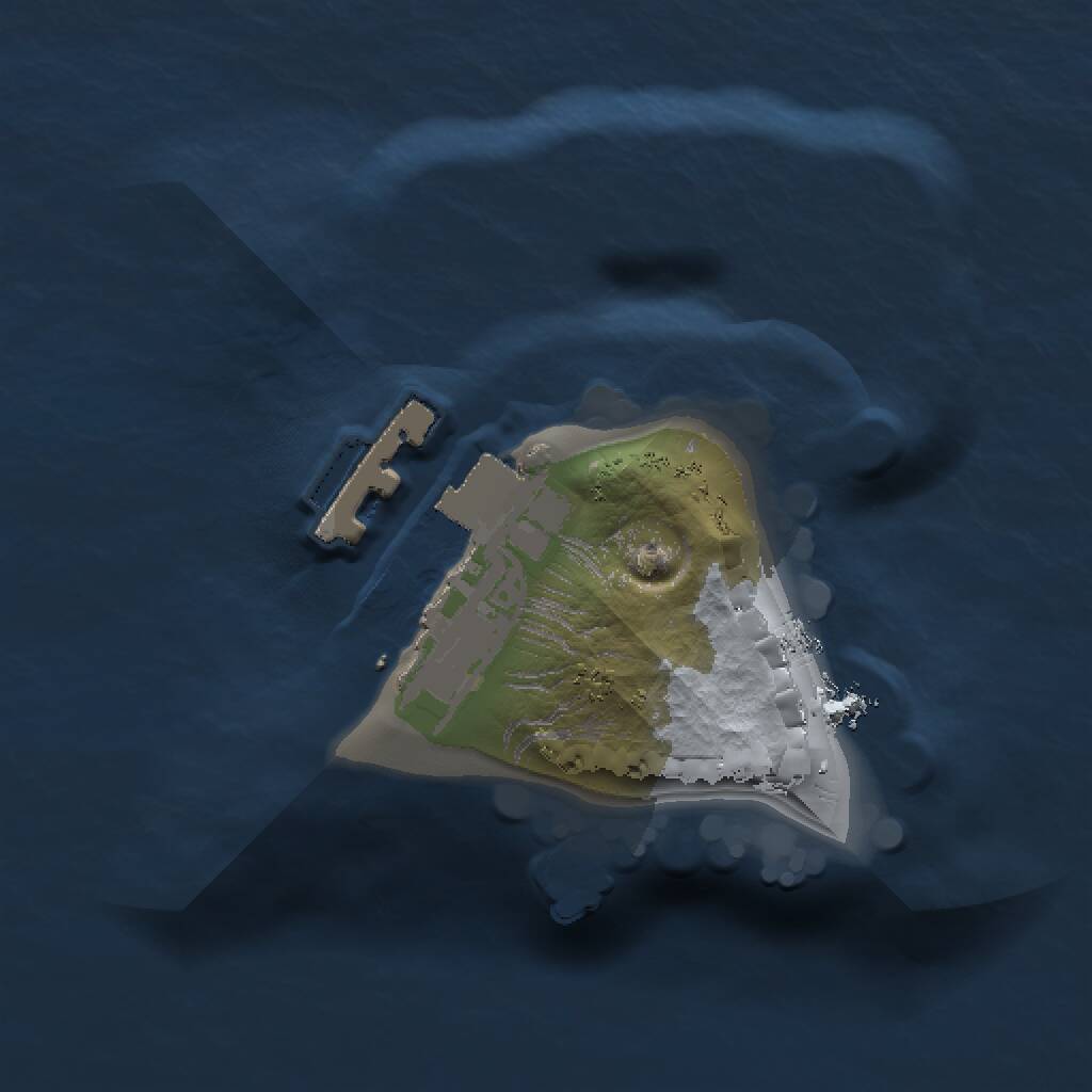 Rust Map: Procedural Map, Size: 1000, Seed: 505717073, 2 Monuments