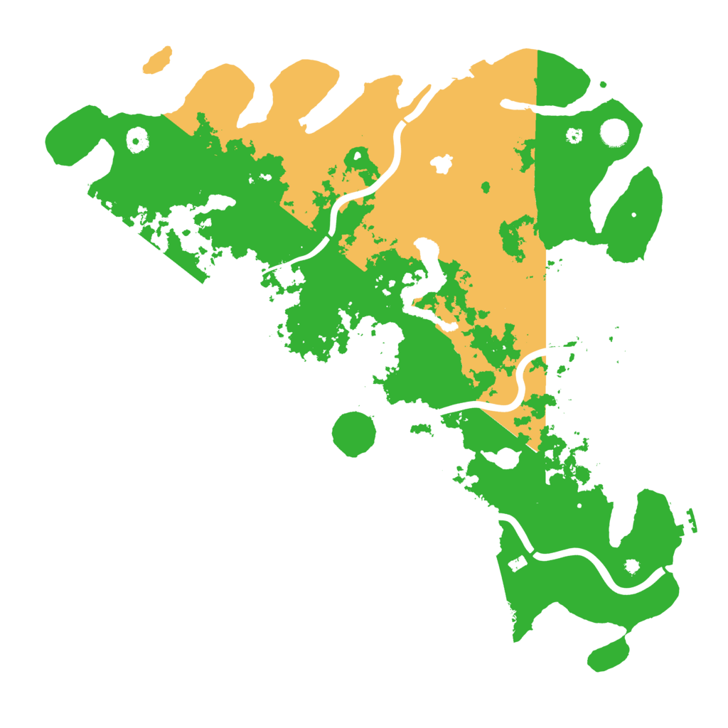 Biome Rust Map: Procedural Map, Size: 4500, Seed: 1356562643