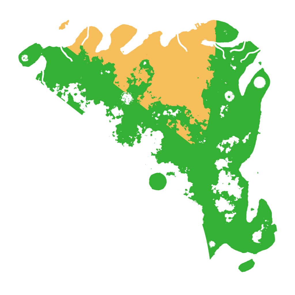 Biome Rust Map: Procedural Map, Size: 4500, Seed: 1356562643