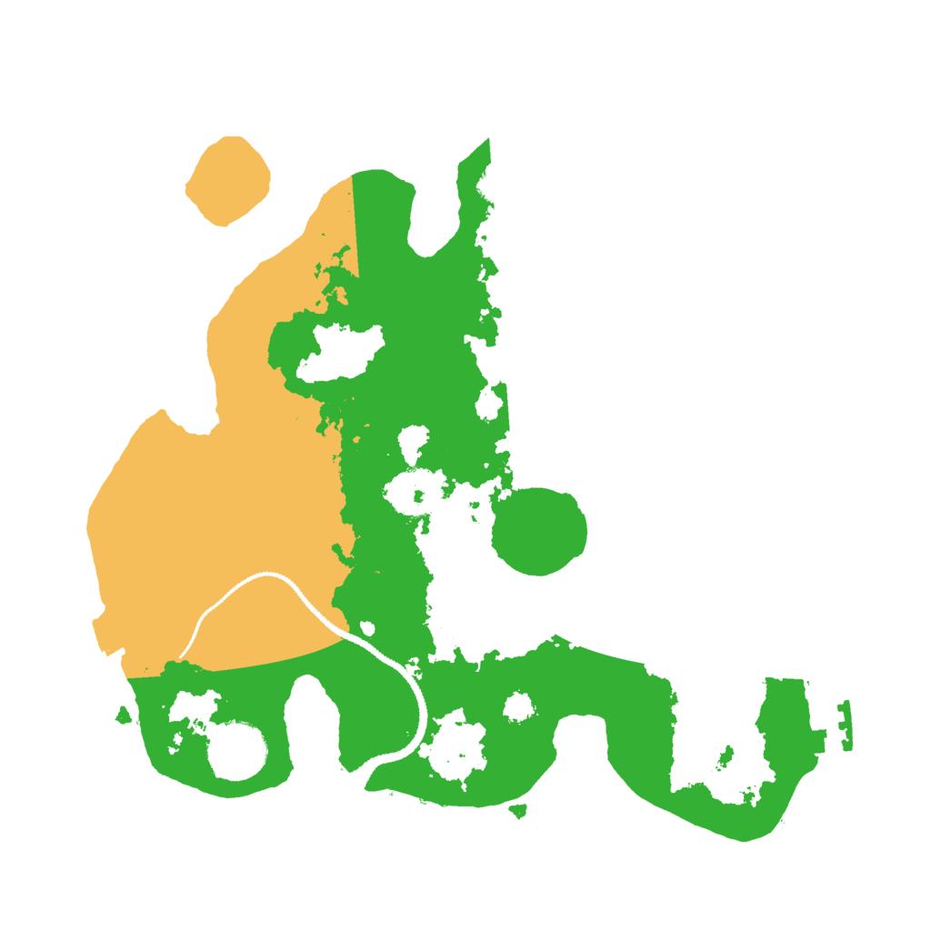 Biome Rust Map: Procedural Map, Size: 2800, Seed: 359953124