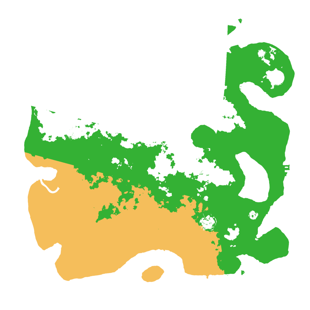 Biome Rust Map: Procedural Map, Size: 3650, Seed: 356621801