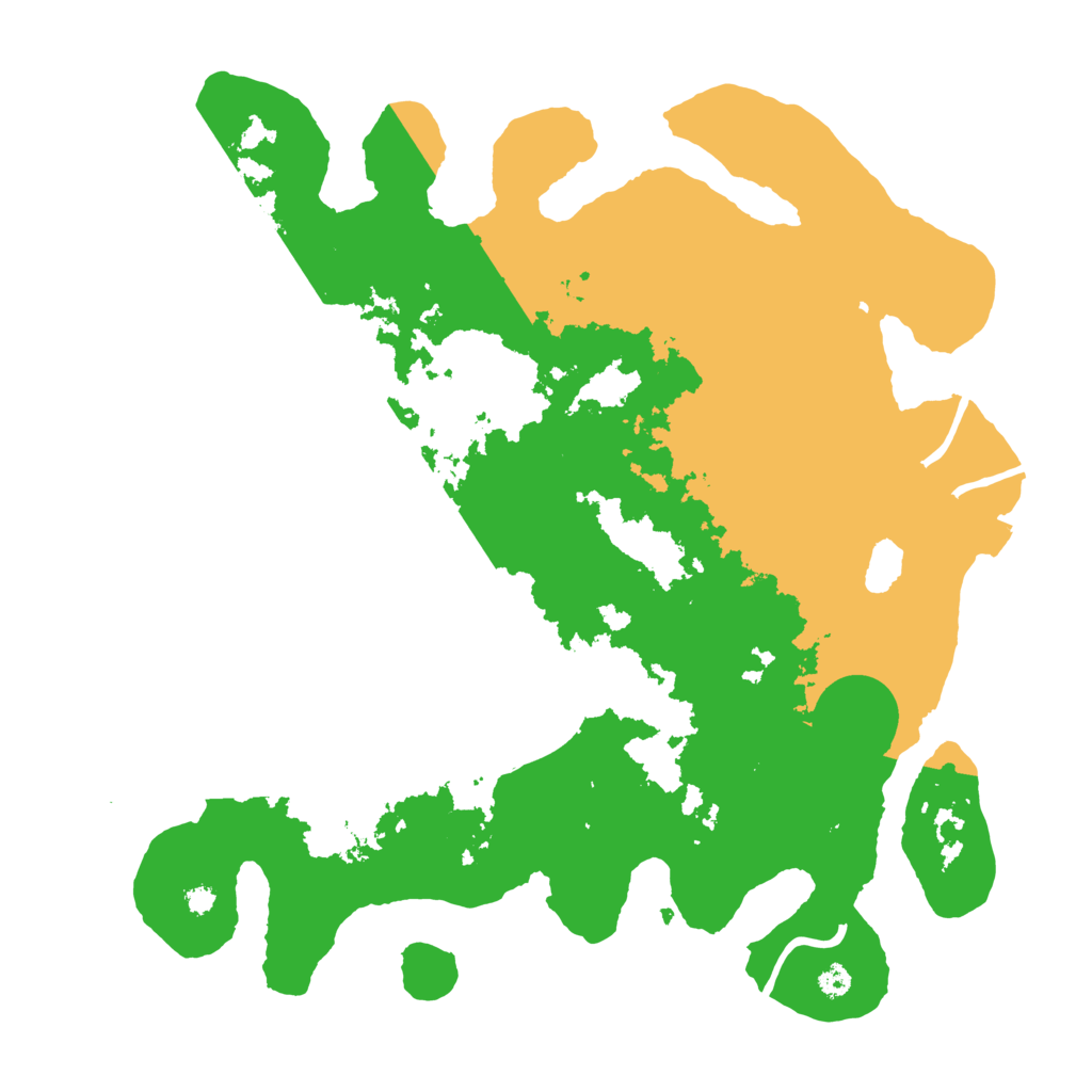 Biome Rust Map: Procedural Map, Size: 3500, Seed: 1731112120
