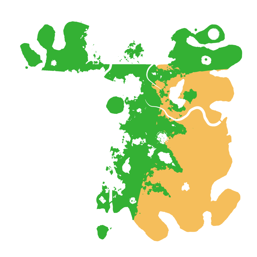 Biome Rust Map: Procedural Map, Size: 4000, Seed: 917657562