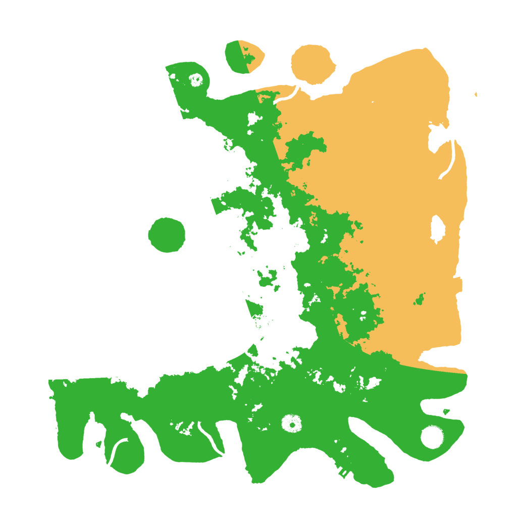 Biome Rust Map: Procedural Map, Size: 4000, Seed: 25096745