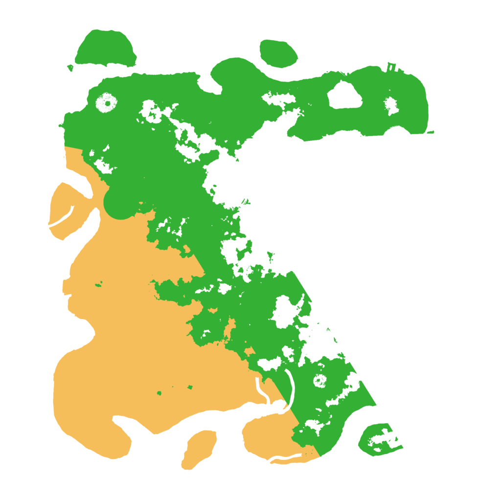 Biome Rust Map: Procedural Map, Size: 3800, Seed: 541531442