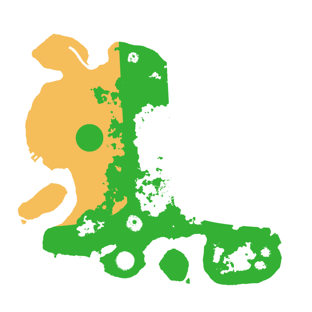 Biome Rust Map: Procedural Map, Size: 3000, Seed: 349180309