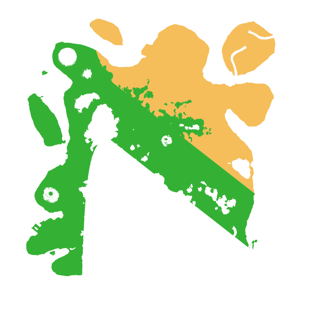 Biome Rust Map: Procedural Map, Size: 3000, Seed: 1565883580