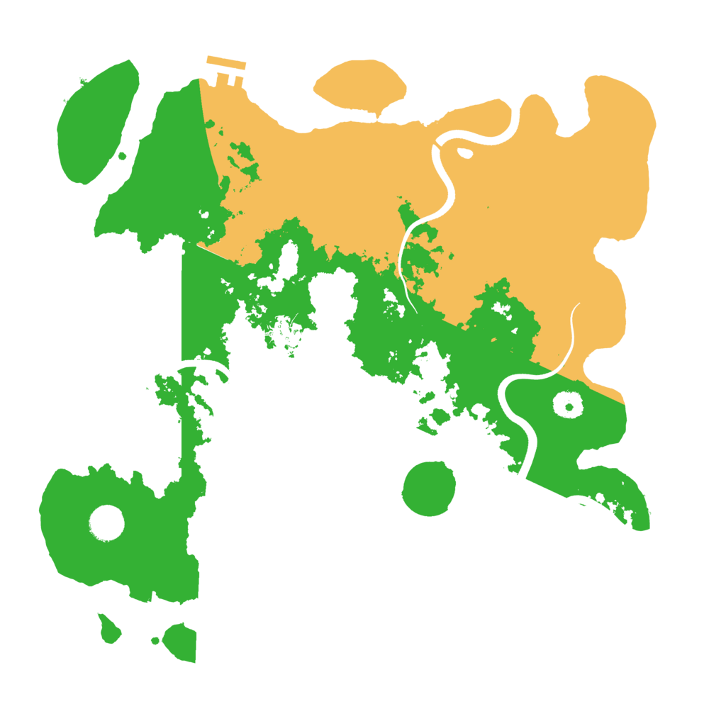Biome Rust Map: Procedural Map, Size: 3750, Seed: 87477348