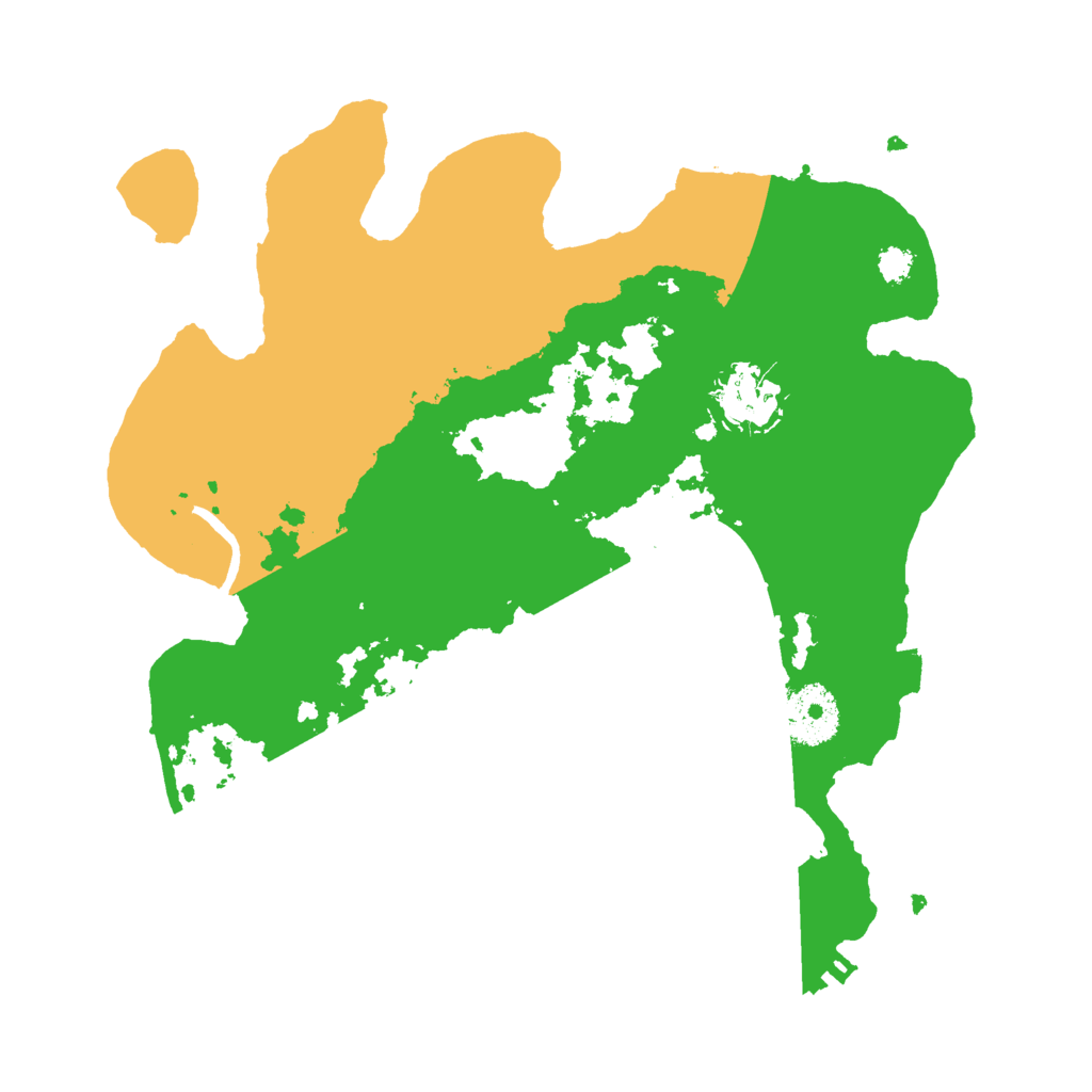 Biome Rust Map: Procedural Map, Size: 2900, Seed: 14243975