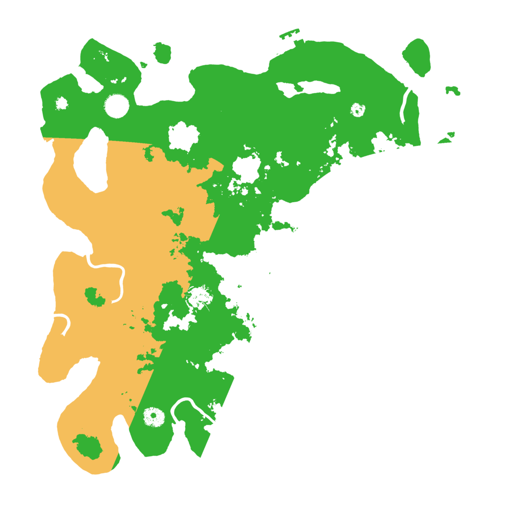 Biome Rust Map: Procedural Map, Size: 3750, Seed: 85085086