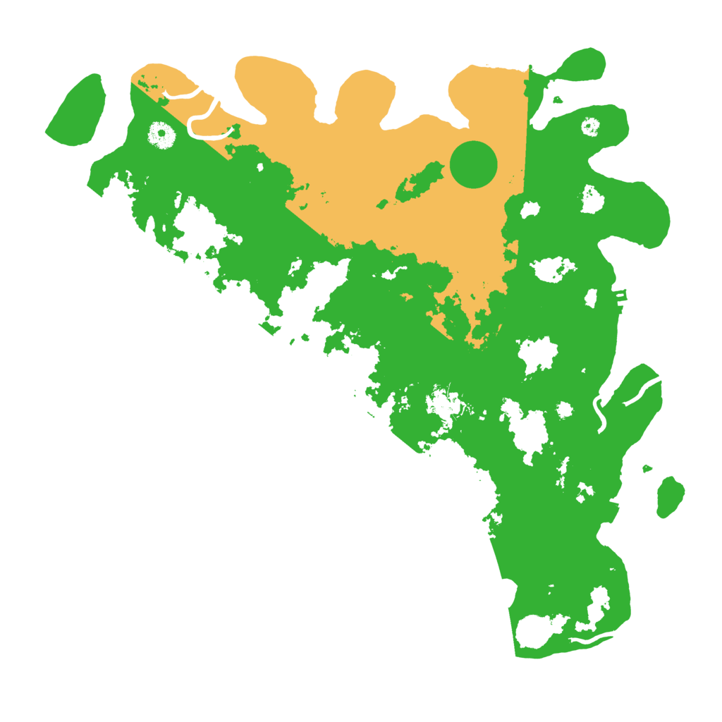 Biome Rust Map: Procedural Map, Size: 4000, Seed: 62048799
