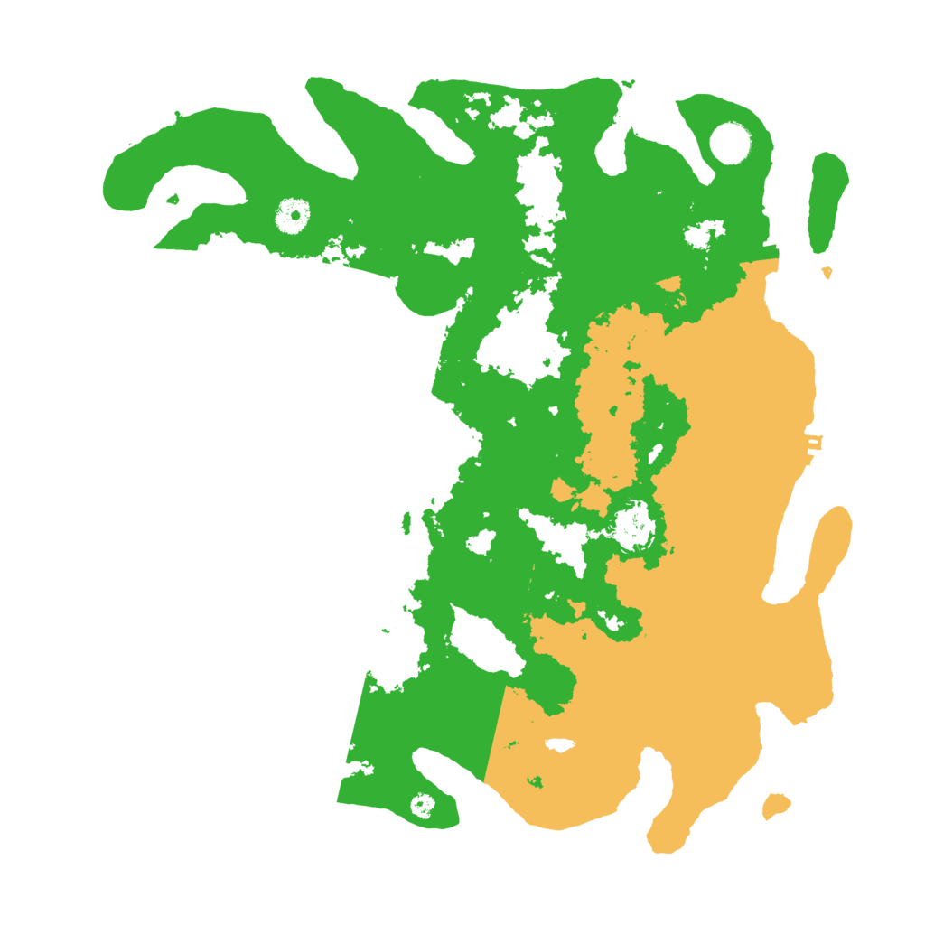 Biome Rust Map: Procedural Map, Size: 3950, Seed: 18795597