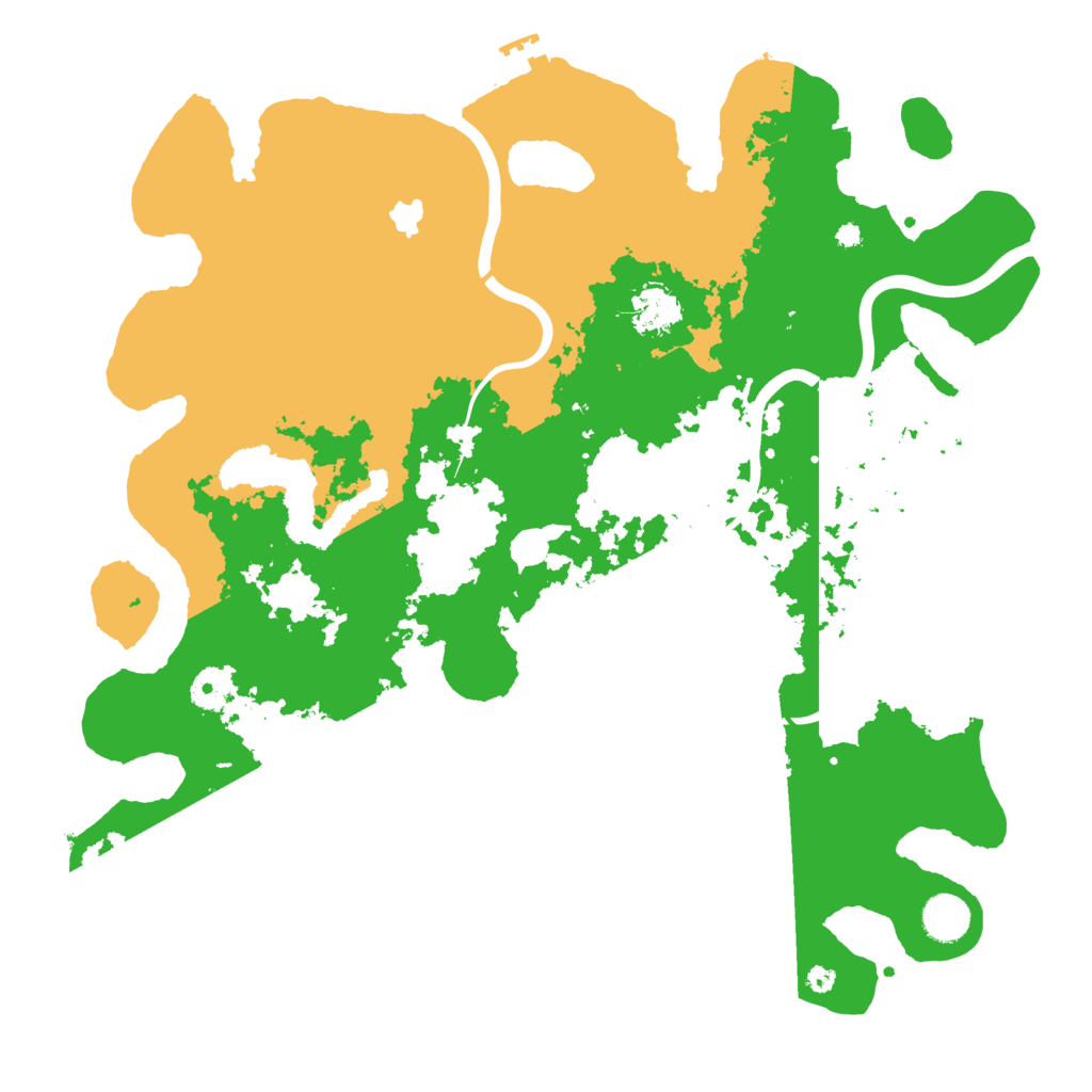 Biome Rust Map: Procedural Map, Size: 4000, Seed: 161433471