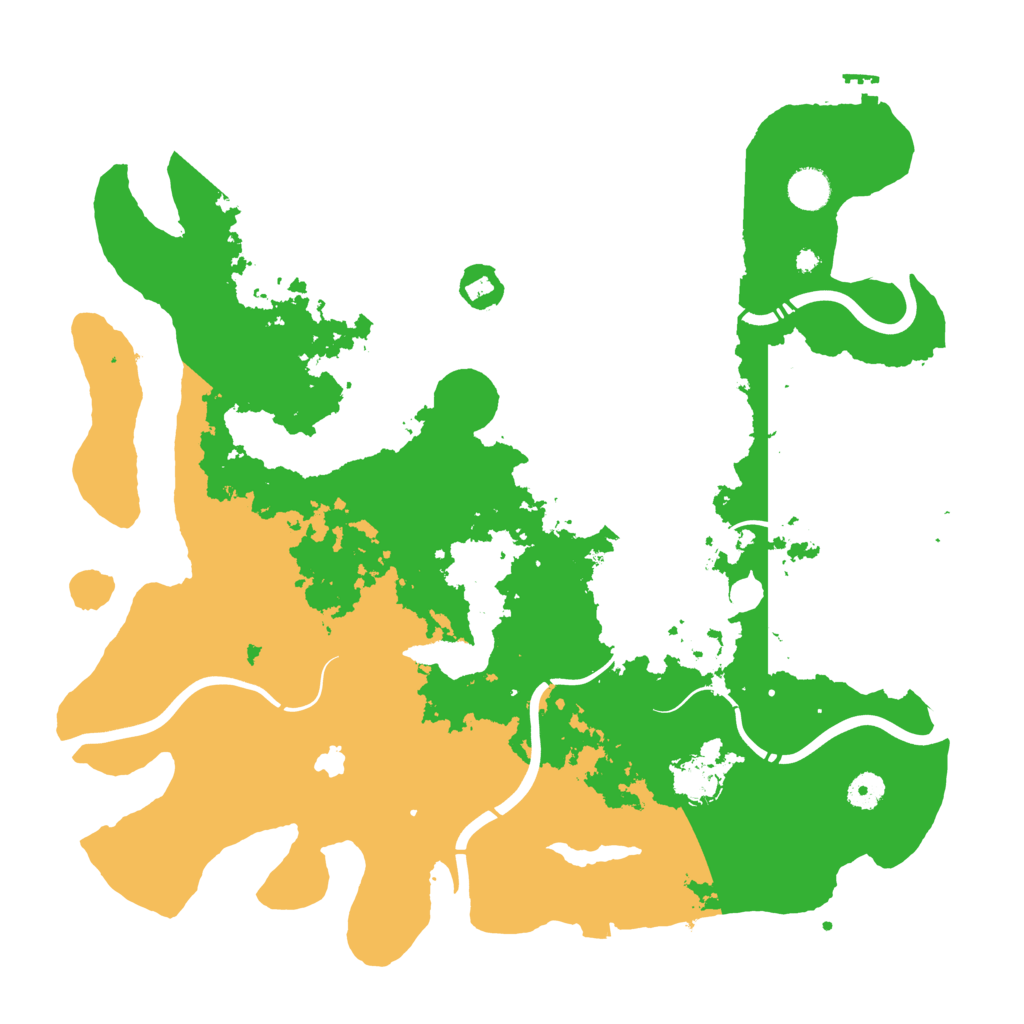 Biome Rust Map: Procedural Map, Size: 4250, Seed: 85103144