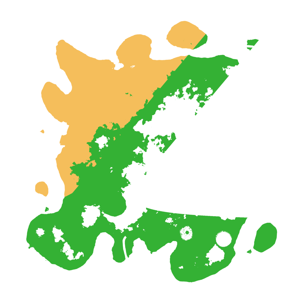 Biome Rust Map: Procedural Map, Size: 3400, Seed: 81995789