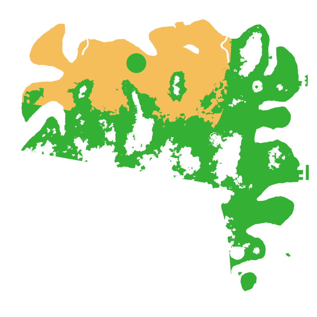 Biome Rust Map: Procedural Map, Size: 4250, Seed: 30292381